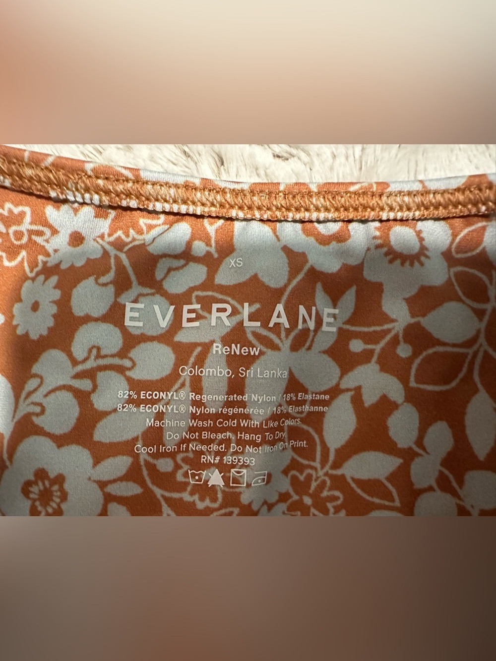 Everlane Swimwear High-Waist Floral Hipster Bikini Bottoms - Picture 9 of 12